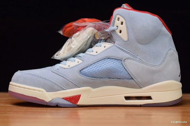 Room Air Jordan 5 Ice x JSP Blue Trophy CI1899-400 1027